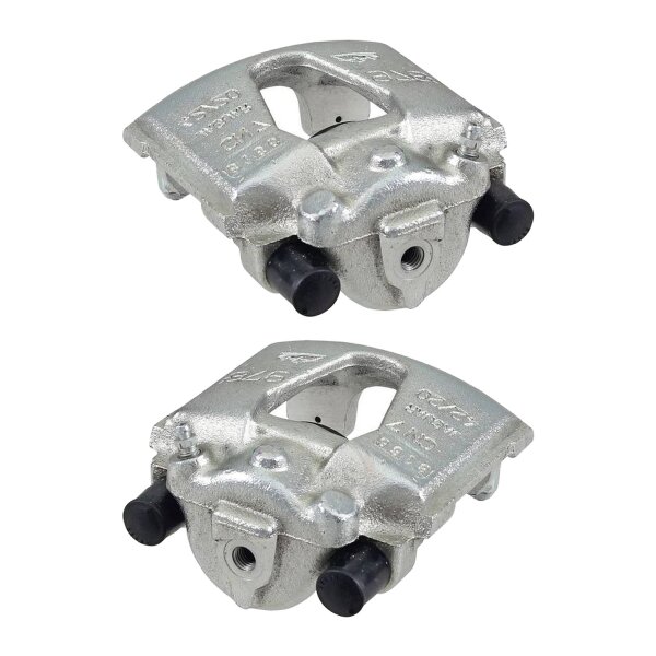 Brake caliper set 1 piston Ø 42 mm grey cast iron A.B.S. for e.g. JAGUAR XK