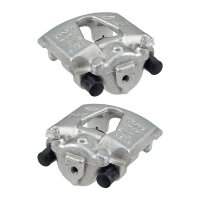Brake caliper set 1 piston Ø 42 mm grey cast iron...