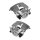 Brake caliper set 1 piston Ø 52 mm grey cast iron A.B.S. for e.g. OPEL ASTRA