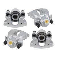 Brake caliper set 1 piston Ø 42 mm grey cast iron...