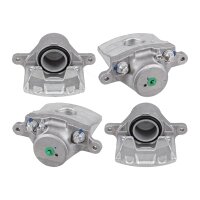 Brake caliper set 1 piston Ø 57 mm grey cast iron...