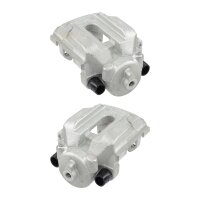 Brake caliper set 1 piston Ø 44 mm grey cast iron...