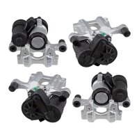 Brake caliper set 1 piston Ø 38 mm grey cast iron...