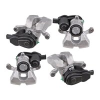 Brake caliper set 1 piston Ø 38 mm aluminium...