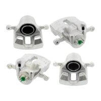 Brake caliper set 1 piston axial Ø 54 mm grey cast...