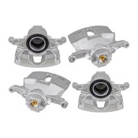 Brake caliper set 1 piston Ø 57 mm grey cast iron...