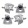 Brake caliper set 1 piston Ø 60 mm aluminium A.B.S. for VOLVO XC40