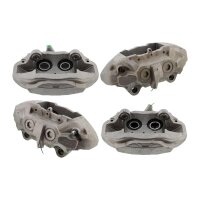 Brake caliper set 4 pistons Ø 43 mm aluminium...