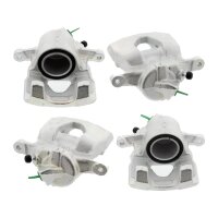 Brake caliper set 1 piston Ø 54 mm grey cast iron...