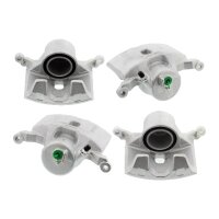Brake caliper set 1 piston Ø 57 mm grey cast iron...