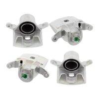 Brake caliper set 1 piston Ø 57 mm grey cast iron...