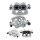Bremssättel-Set 2 Kolben Ø 48 mm Grauguss A.B.S. für u.a. MERCEDES-BENZ SPRINTER