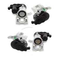 Brake caliper set 1 piston Ø 43 mm grey cast iron...