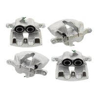 Brake caliper set 2 pistons Ø 44 mm grey cast iron...