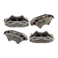 Brake caliper set 4 pistons Ø 28 mm aluminium...