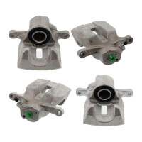 Brake caliper set 1 piston axial Ø 38 mm grey cast...