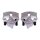 Brake caliper set 1 piston axial Ø 57 mm grey cast iron A.B.S. for BMW 5 Series