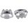 Brake caliper set 2 pistons Ø 57 mm grey cast iron A.B.S. for MERCEDES-BENZ 8