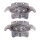 Brake caliper set 1 piston Ø 44 mm grey cast iron A.B.S. for e.g. VW DERBY