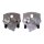 Brake caliper set 1 piston Ø 57 mm grey cast iron A.B.S. for e.g. BMW 5 Series