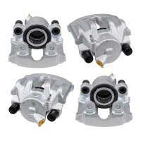 Brake caliper set 1 piston Ø 54 mm grey cast iron...