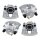Brake caliper set 1 piston Ø 54 mm grey cast iron A.B.S. for e.g. BMW 3 Series