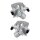 Brake caliper set with parking brake Ø 40 mm A.B.S. for e.g. OPEL VECTRA