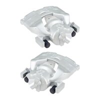 Brake caliper set 1 piston Ø 57 mm grey cast iron...