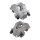 Brake caliper set 1 piston Ø 42 mm aluminium A.B.S. for MERCEDES-BENZ S-CLASS
