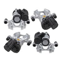 Brake caliper set 1 piston Ø 38 mm grey cast iron...
