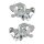 Brake caliper set with parking brake Ø 40 mm A.B.S. for e.g. OPEL ASTRA