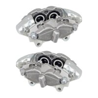 Brake caliper set 4 pistons Ø 44 mm aluminium...