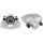 Brake caliper set 1 piston Ø 54 mm grey cast iron A.B.S. for FORD FIESTA