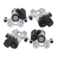 Brake caliper set 1 piston Ø 38 mm grey cast iron...