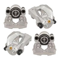 Brake caliper set 1 piston Ø 44 mm grey cast iron...