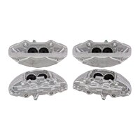 Brake caliper set 4 pistons Ø 42 mm aluminium...