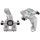Brake caliper set with locking Ø 38 mm aluminium A.B.S. for e.g. PEUGEOT 308