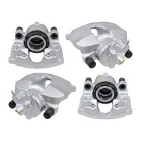 Brake caliper set 1 piston Ø 57 mm grey cast iron...