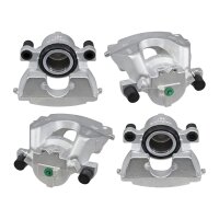 Brake caliper set 1 piston Ø 66 mm grey cast iron...