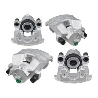 Brake caliper set 1 piston Ø 54 mm grey cast iron...