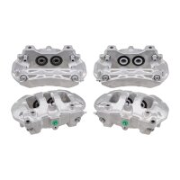 Bremssättel-Set 4 Kolben Ø 32 mm Aluminium...