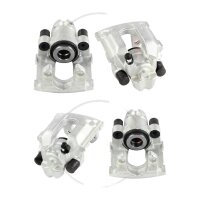 Brake caliper set 1 piston Ø 42 mm grey cast iron...