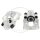 Brake caliper set 1 piston Ø 42 mm grey cast iron A.B.S. for e.g. BMW 3 Series