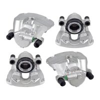 Brake caliper set 1 piston Ø 54 mm grey cast iron...