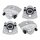 Brake caliper set 1 piston Ø 54 mm grey cast iron A.B.S. for e.g. OPEL CORSA