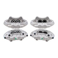 Bremssättel-Set 4 Kolben Ø 40 mm Aluminium...