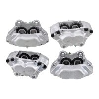Bremssättel-Set 4 Kolben Ø 38 mm Grauguss...