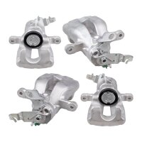 Brake caliper set with parking brake Ø 41 mm alu...