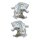 Brake caliper set with locking Ø 34 mm A.B.S. for e.g. LANCIA DEDRA