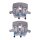 Brake caliper set 2 pistons Ø 40 mm A.B.S. for e.g. CITROËN JUMPER